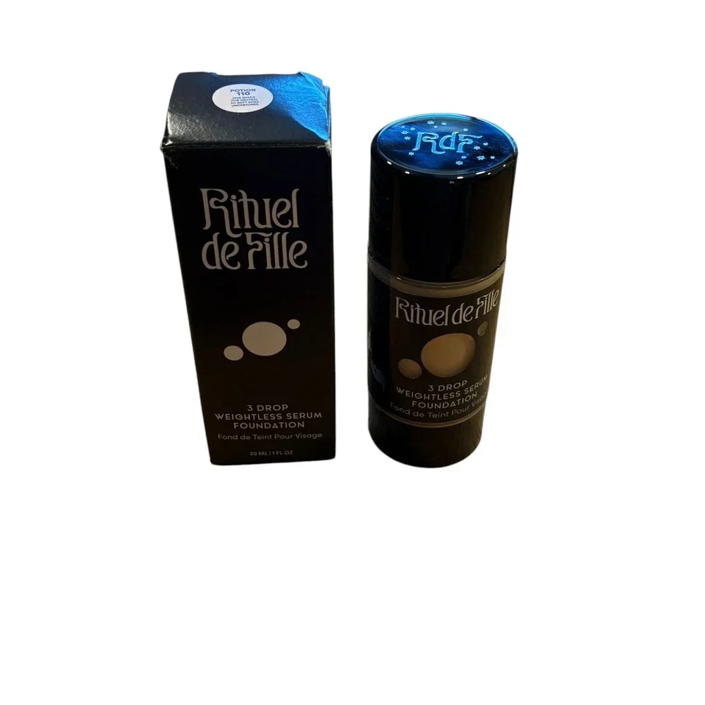 Rituel de Fille 3 Drop Weightless Serum Foundation Potion 110 1oz New